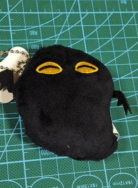 peanuts club眼镜兔毛绒挂件手机链扭蛋黑色小幽灵促销现货