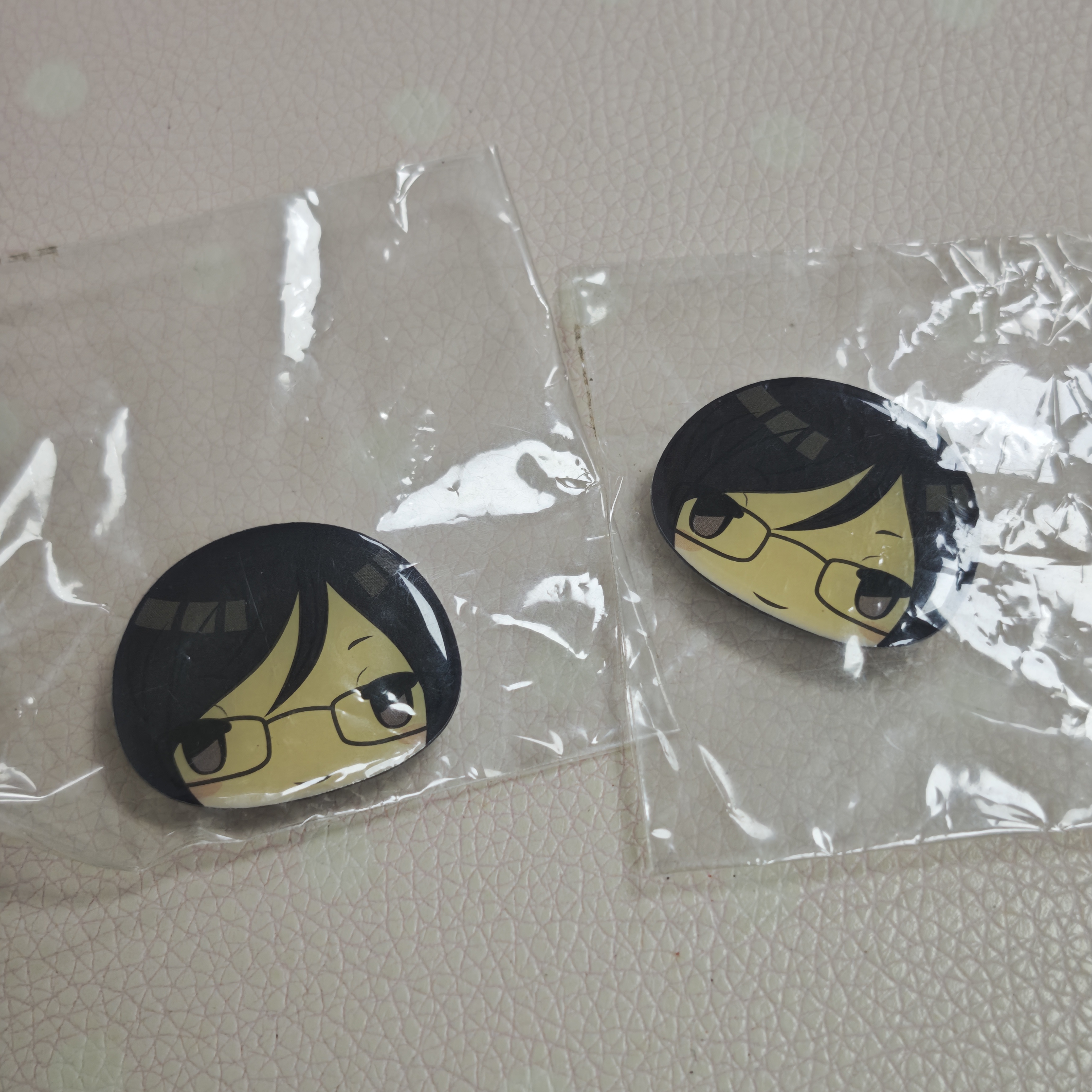 刀剑乱舞花丸团子金属滴胶吧唧徽章药研藤四郎促销现货