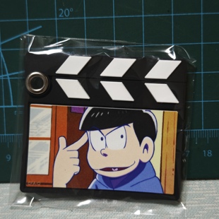 阿松电影场记板橡胶挂件手机链钥匙扣松野空松促销现货