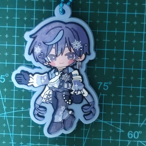 snowmiku雪未来2025橡胶挂件钥匙圈kaito促销现货