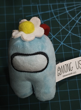 Among Us太空狼人杀AU 阿莫古斯毛绒玩具挂件背包链促销现货