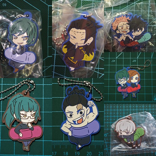 Stasto咒术回战创可贴橡胶挂件禅院真希东堂葵狗卷棘钉崎野蔷薇