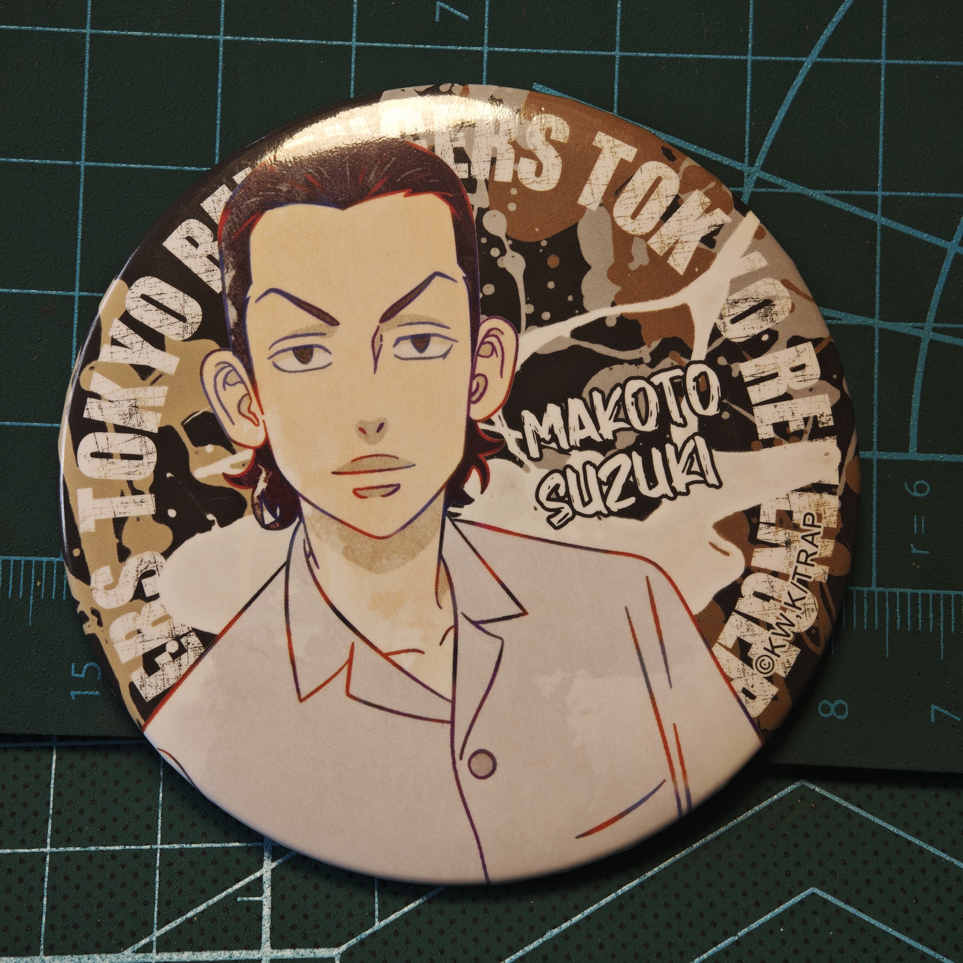 东京复仇者抽赏吧唧金属徽章铃木诚促销现货