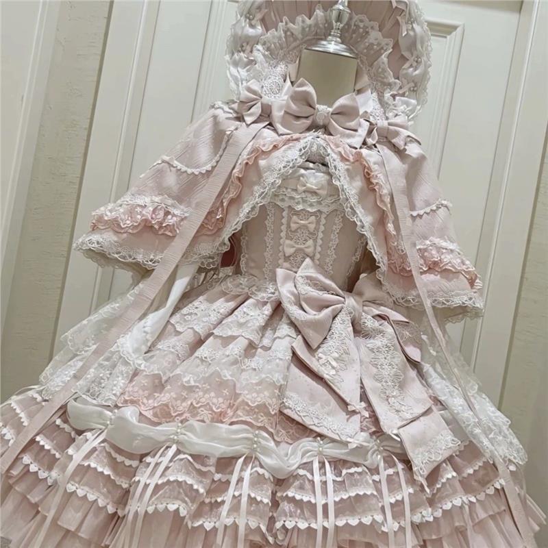 缘结恋曲Lolita花嫁洛丽塔jsk洋装吊带连衣裙高级