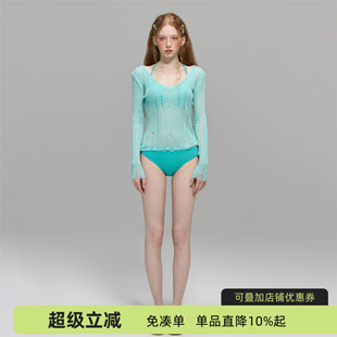 三件套分体泳衣女针织比基尼性感显瘦度假温泉泳装 苏拉娜公主新款