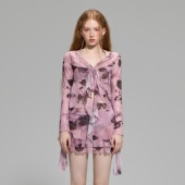 泡温泉泳装 裙式 四件套分体泳衣女保守显瘦遮肚长袖 苏拉娜公主新款