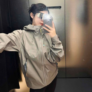 太阳石同款博格达LT冲锋衣男透气防水轻薄户外徒步登山夹克外套女