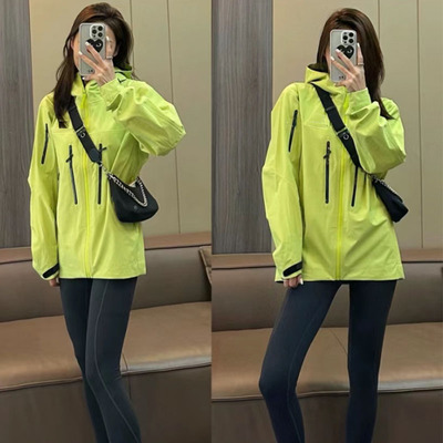 阿尔法SV7代硬壳冲锋衣男女同款