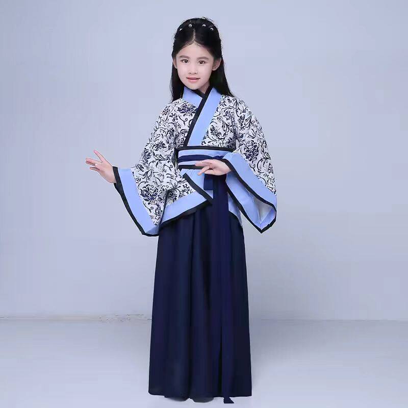 汉服女童演出服古装经典款