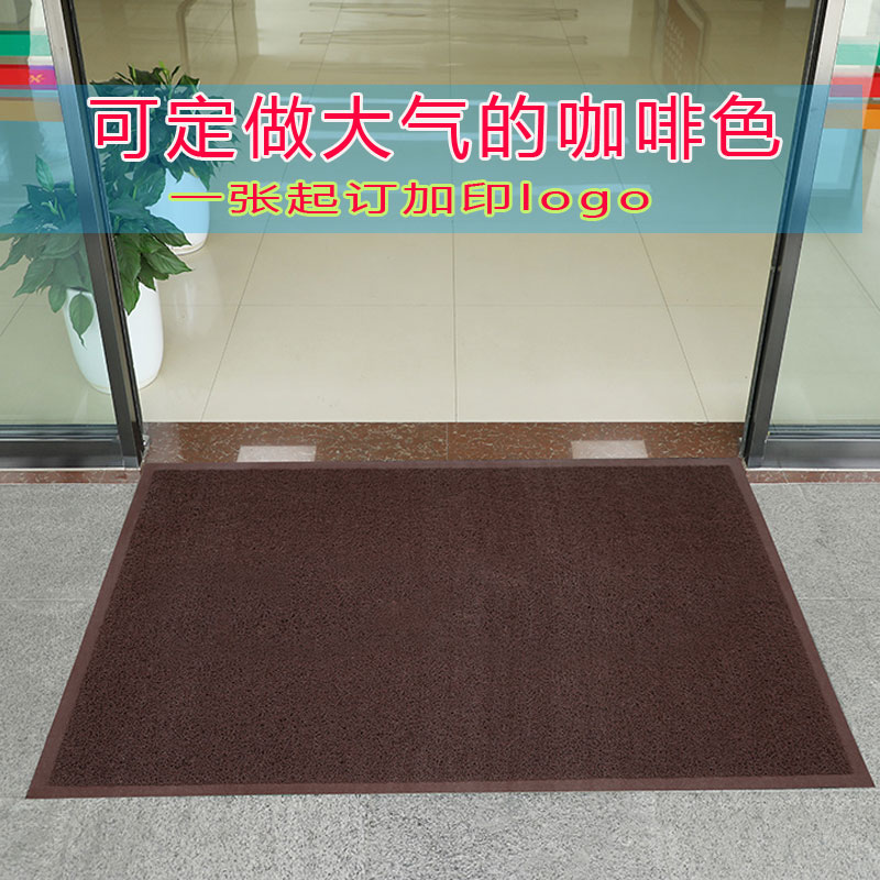 咖啡色地毯丝圈门垫门口门厅进门