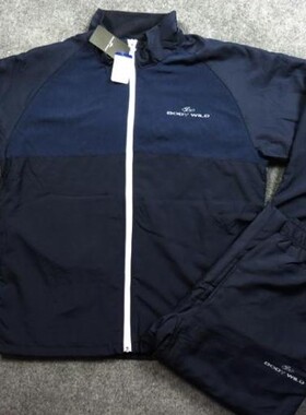 外贸男春秋冬运动服超轻超薄超细柔软内抓绒保暖套装YKK拉链63483