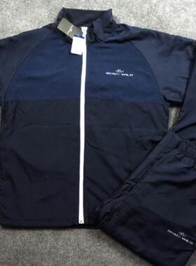 外贸男士运动服薄棉服
