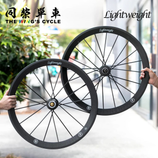 LightWeight EVO自行车碟刹轮组公路车碳纤维轮圈 Meilenstein