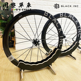 Black Inc公路山地车碳纤维碟刹轮组开口胎管胎场地车轮组