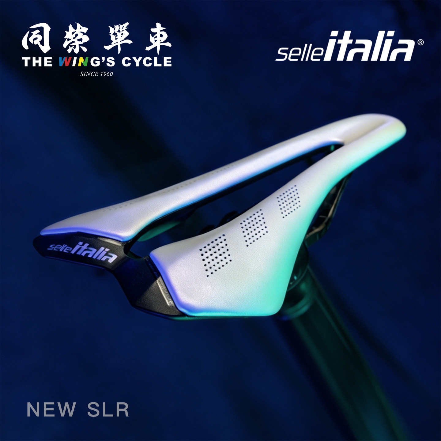 2025新款Selle italia New SLR公路自行车短鼻坐垫超轻碳弓3D鞍座