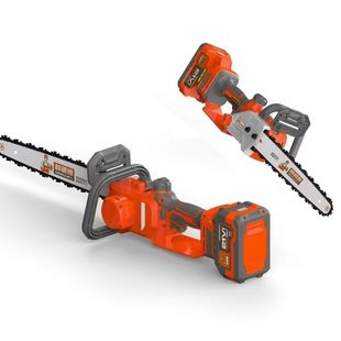 耕师傅21V锂电锯高速锯12寸21V6.0安时双电池高转速大功率伐木锯