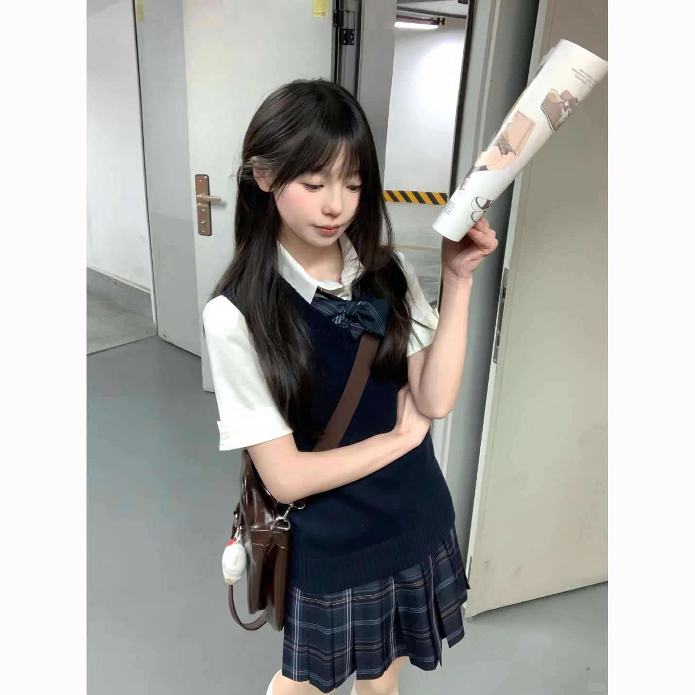 毛衣背心针织衫上衣女款秋冬季