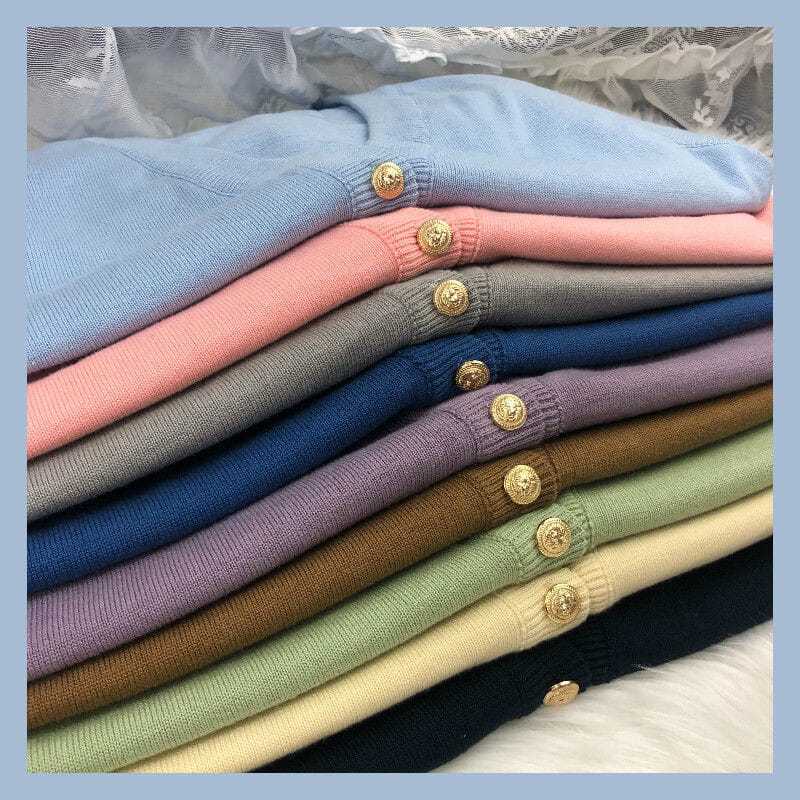 学院风外搭针织马甲背心