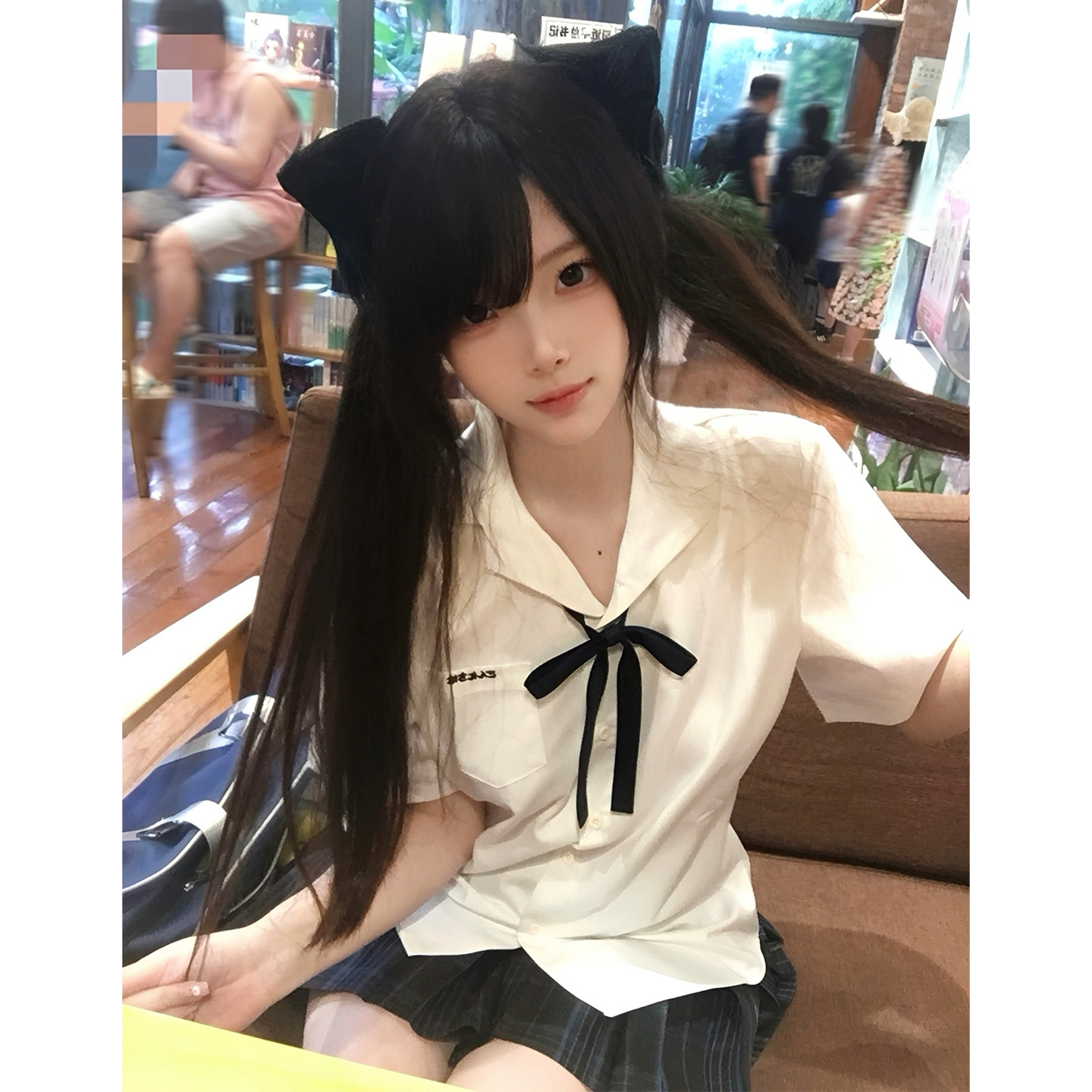 【优等生小姐】JK制服学院风刺绣图片