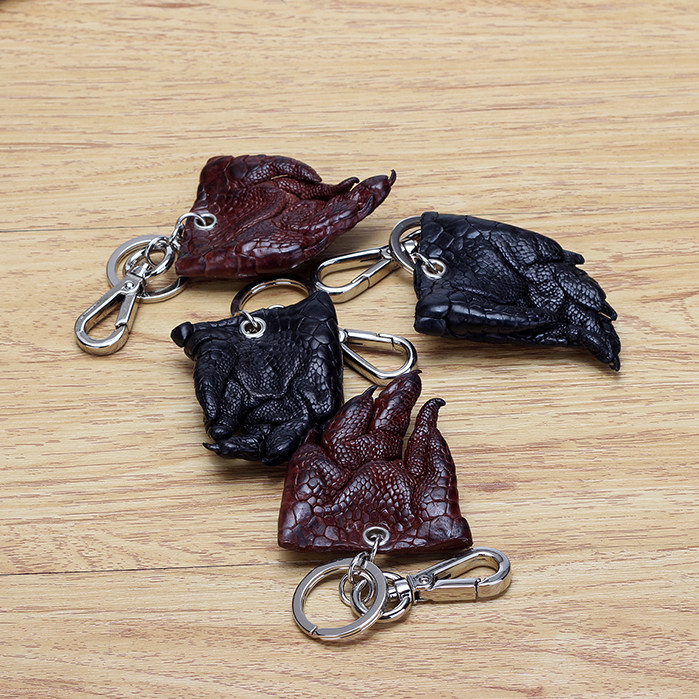中号鳄鱼爪 天然鳄鱼爪子 鳄鱼泰国鳄鱼爪子 鳄鱼皮钥匙扣