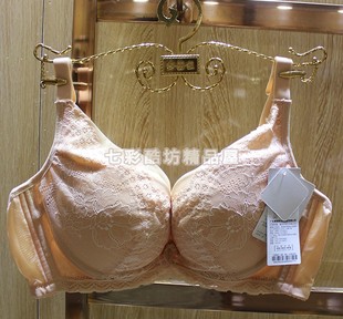 小胸聚拢调整型中厚纯棉内衣收副乳OW8621 奥丽侬文胸专柜正品