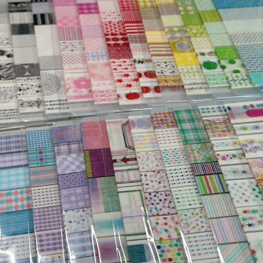 现货胶带分装墨轩唐印Bob国产和纸手帐胶带复古盐系可爱基础款