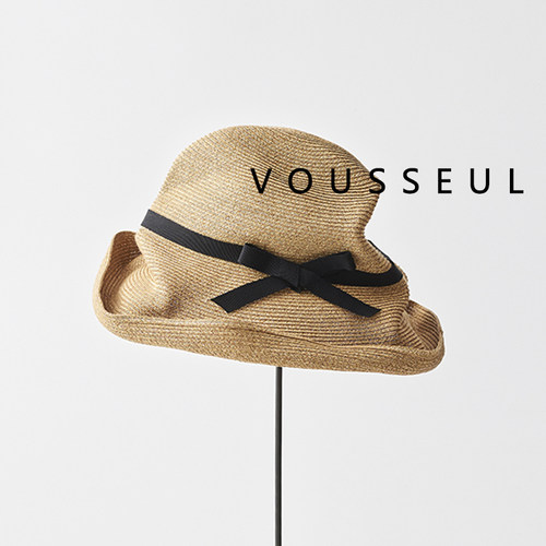 VSL~出游海边日系女夏季折叠草帽