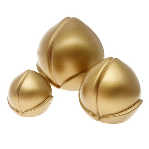 金色寿桃蛋糕摆件生日甜品台