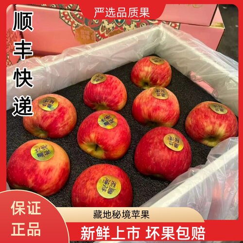 藏地秘境富士苹果礼盒清甜多汁