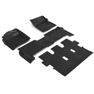 适用于雷克萨斯LX570脚垫lx570专用TPE脚踏垫子防水耐磨环保内饰