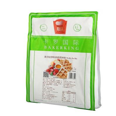卡罗原装美式松饼粉烘焙预拌粉华夫饼粉2kg正品行货家商专用包邮