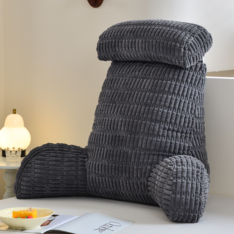 床头软包大靠背垫床上靠枕护颈靠垫抱枕宿舍学生沙发护腰枕头喂奶