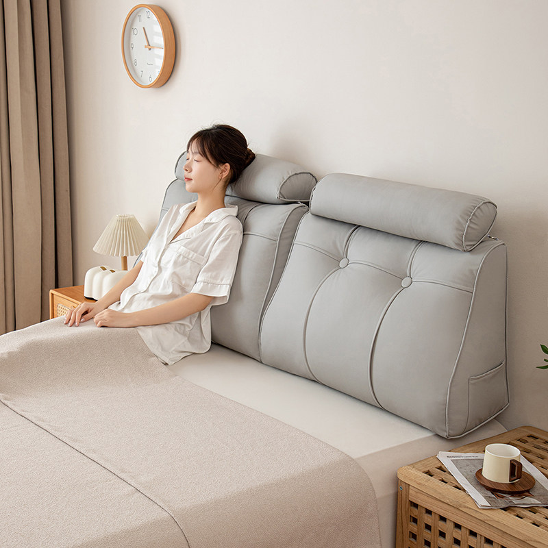 2025新款沙发靠枕客厅靠背垫床头软包靠背枕卧室大靠垫可拆洗靠包,居家布艺,床头靠垫,淘宝优惠券,粉丝福利购,淘宝优惠卷