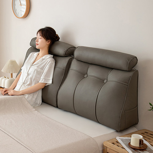 2025新款沙发靠枕客厅靠背垫床头软包靠背枕卧室大靠垫可拆洗靠包