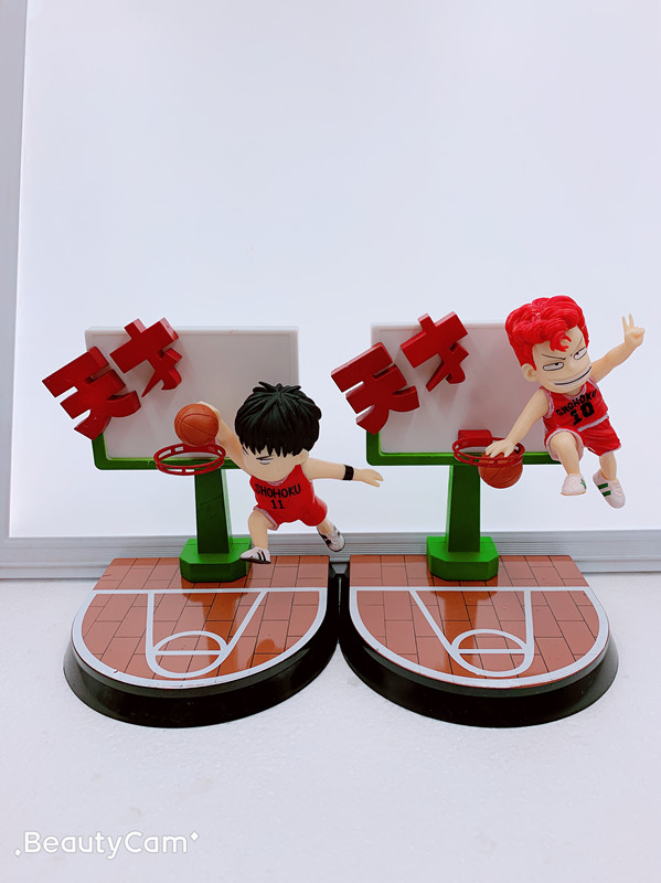 天才樱木花道流川枫篮球框摆件