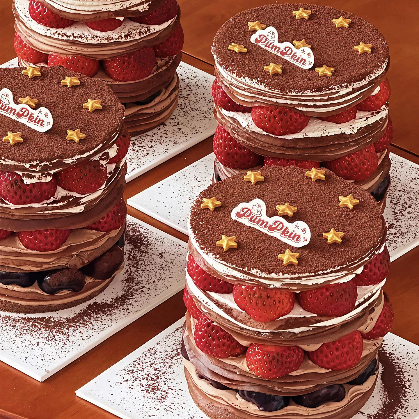 包邮2026网红金色星星千层糖珠新年元宝金币蛋糕装饰可食用糖糖针