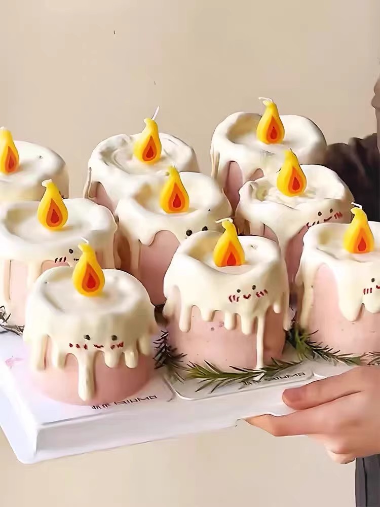 小火苗软陶蜡烛蛋糕装饰插件网红ins简约小水滴生日甜品台装扮,节庆用品/礼品,节日装扮用品,淘宝优惠券,粉丝福利购,淘宝优惠卷