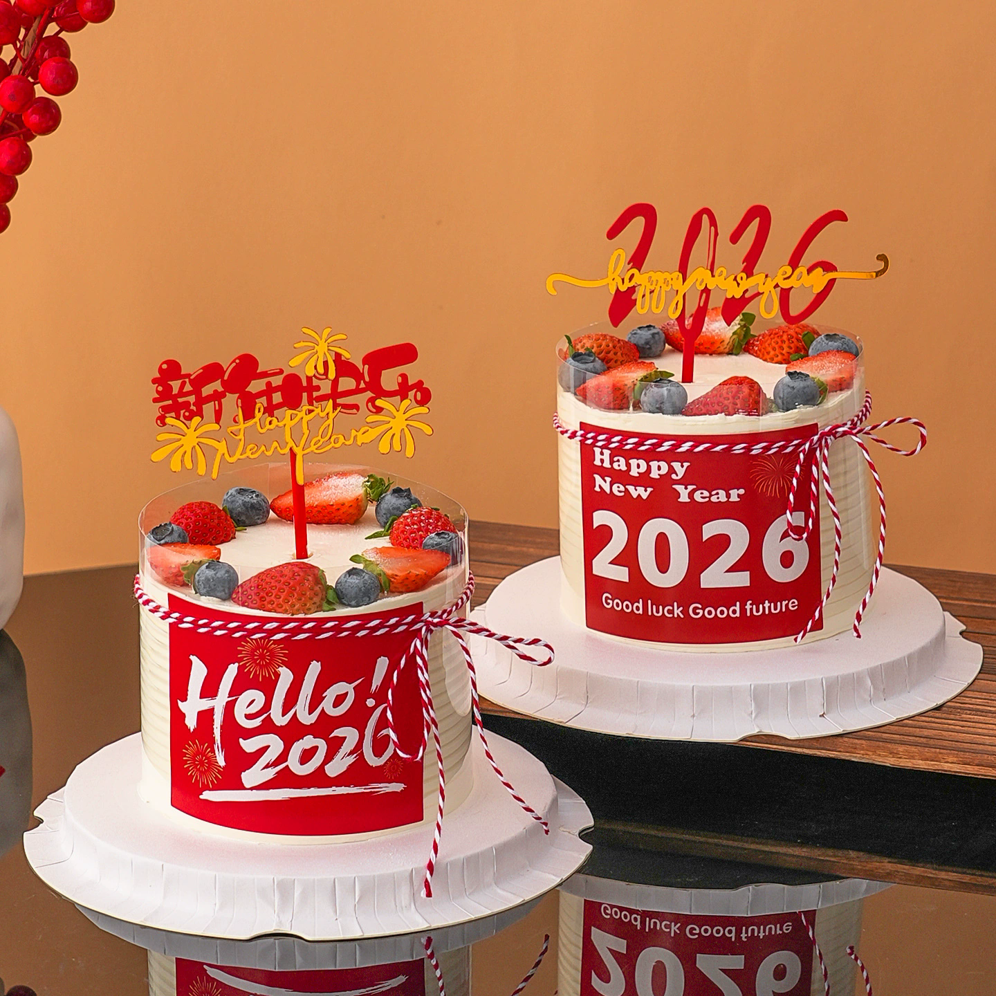 hello2026新年快乐贴纸蛋糕装饰马年元旦跨年亚克力甜品装扮插牌,节庆用品/礼品,节日装扮用品,淘宝优惠券,粉丝福利购,淘宝优惠卷