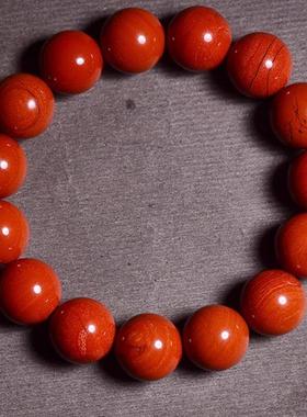 苦情痣断掌天然男女饰品红竹石