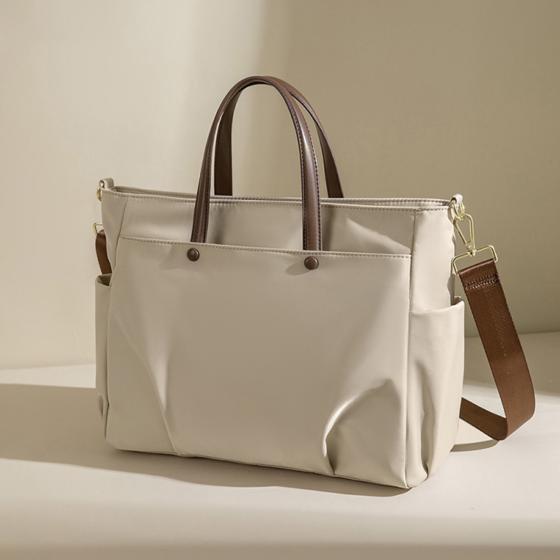 笔记本电脑包15.6寸女士手提大容量商务公文包单肩斜挎通勤托特包