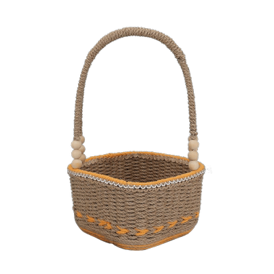 手工diy材料包收纳花篮编织4mm