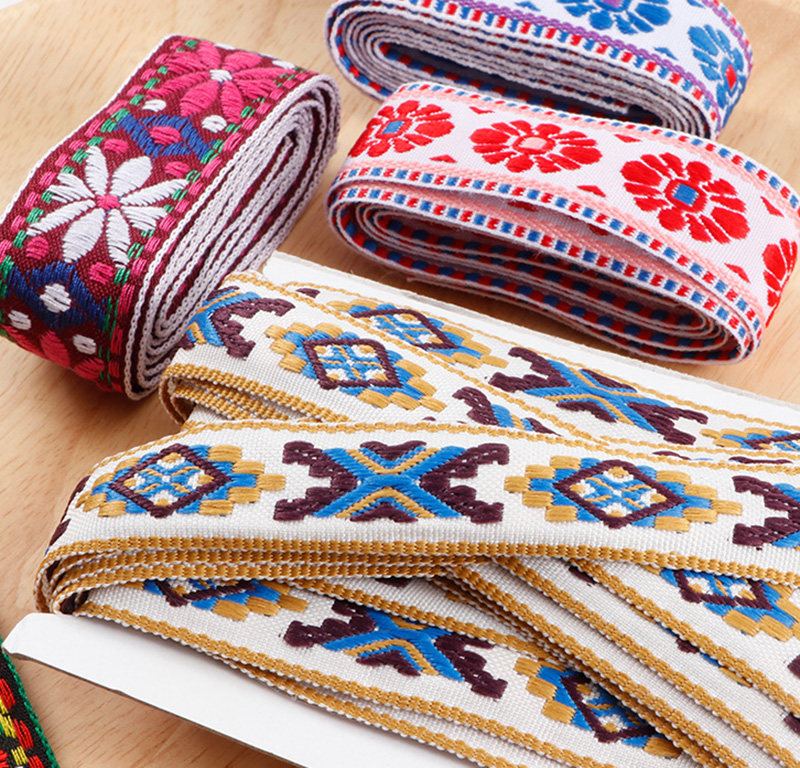 民族风少数花边配饰辅料刺绣蕾丝花边织带长条花边服饰装饰布料