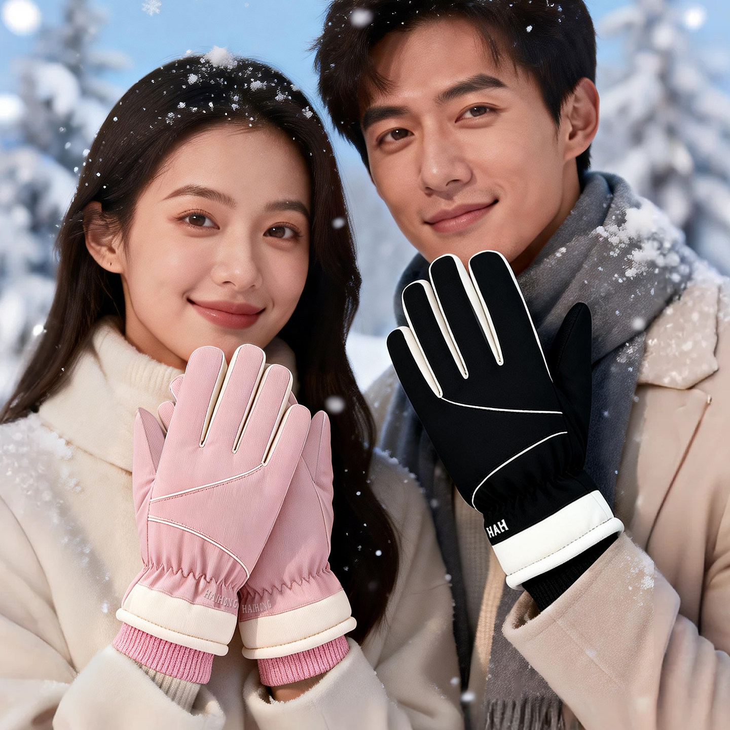 正雨【简约保暖手套骑行】防寒