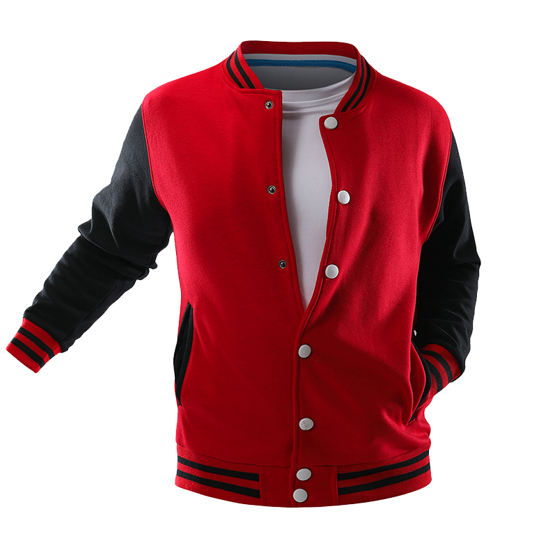 棒球服加绒卫衣定制班服团体装印字logo餐饮火锅店工作服秋冬外套