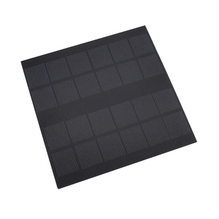 太阳能电池板6V520MA 单晶硅磨砂板光伏发电玩具DIY模型制作配件