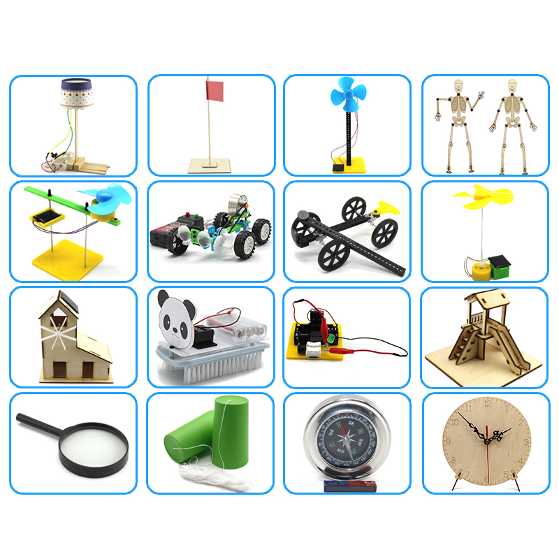 diy学生手工拼装模型科技小制作