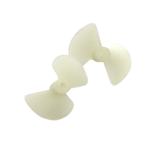 22mm尼龙船桨正反1对 科技小制作模型船用材料两叶船桨尼龙螺旋桨