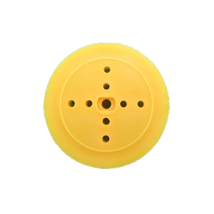 36mm皮带轮 带孔科技模型玩具机器人传动塑料偏心轮TT马达孔3mm孔