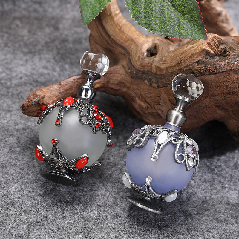 高档复古香水小空瓶精油瓶分装瓶