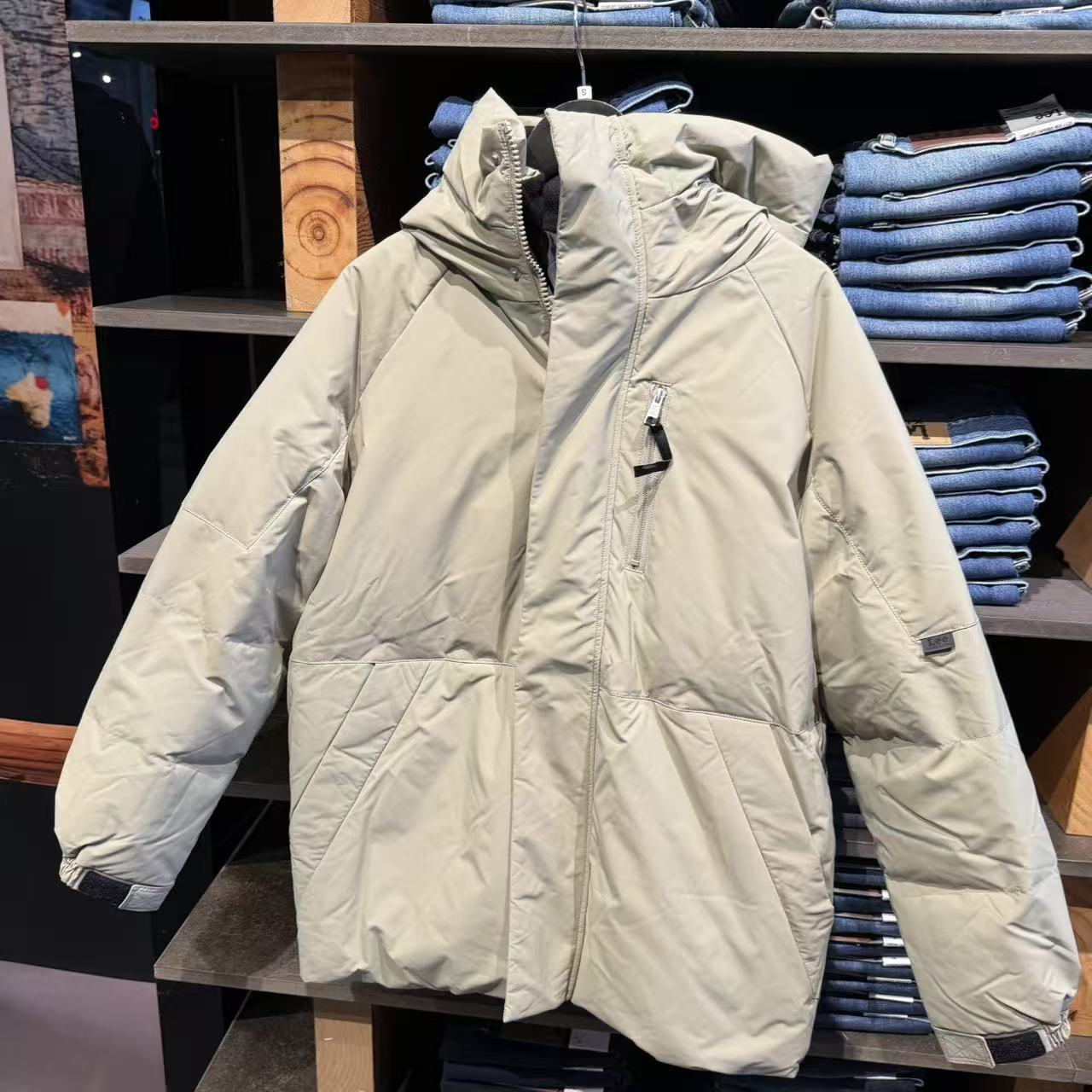 Lee 2024冬男中长款羽绒服LMT007846204595-A05984-A05981-K11000